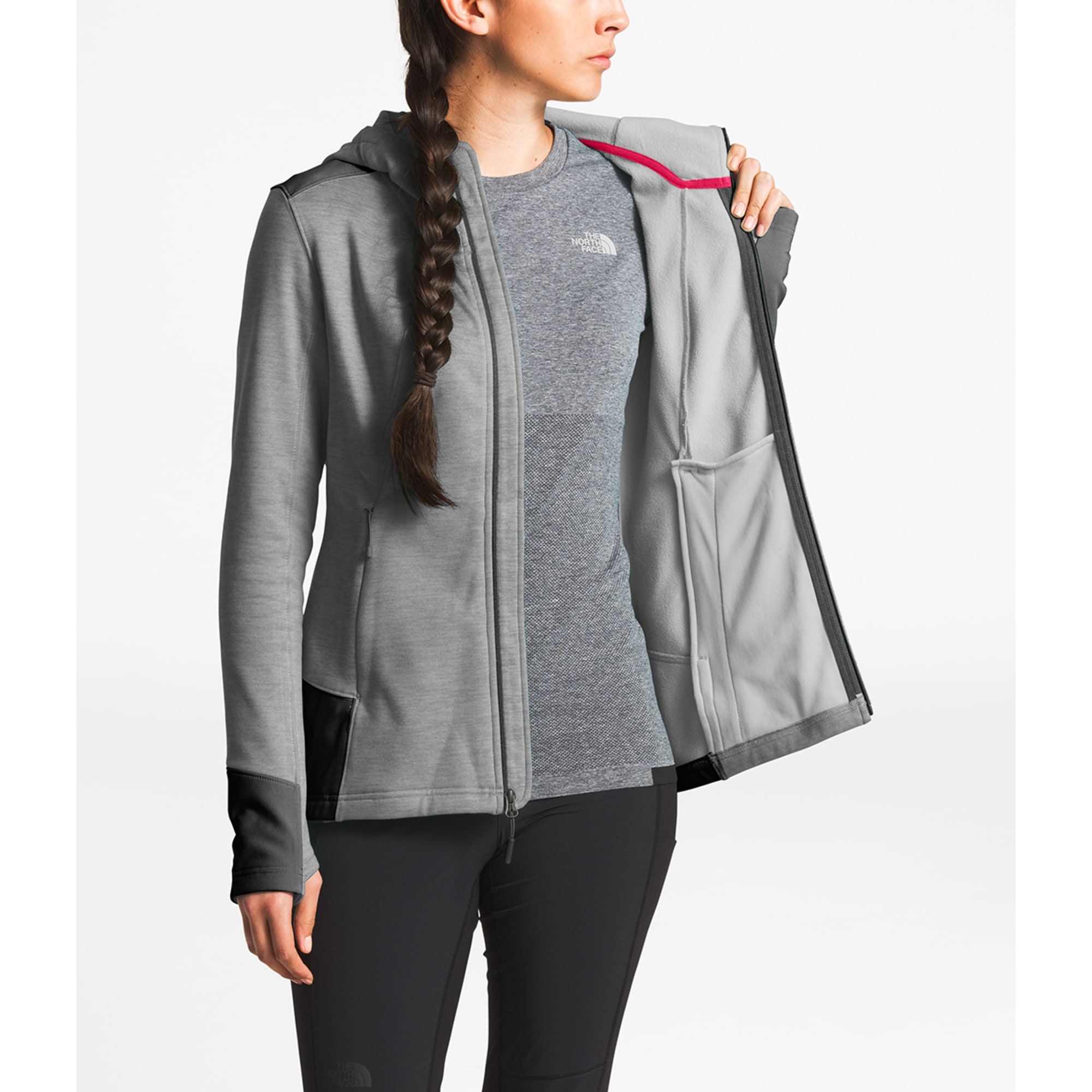 north face shastina stretch full zip