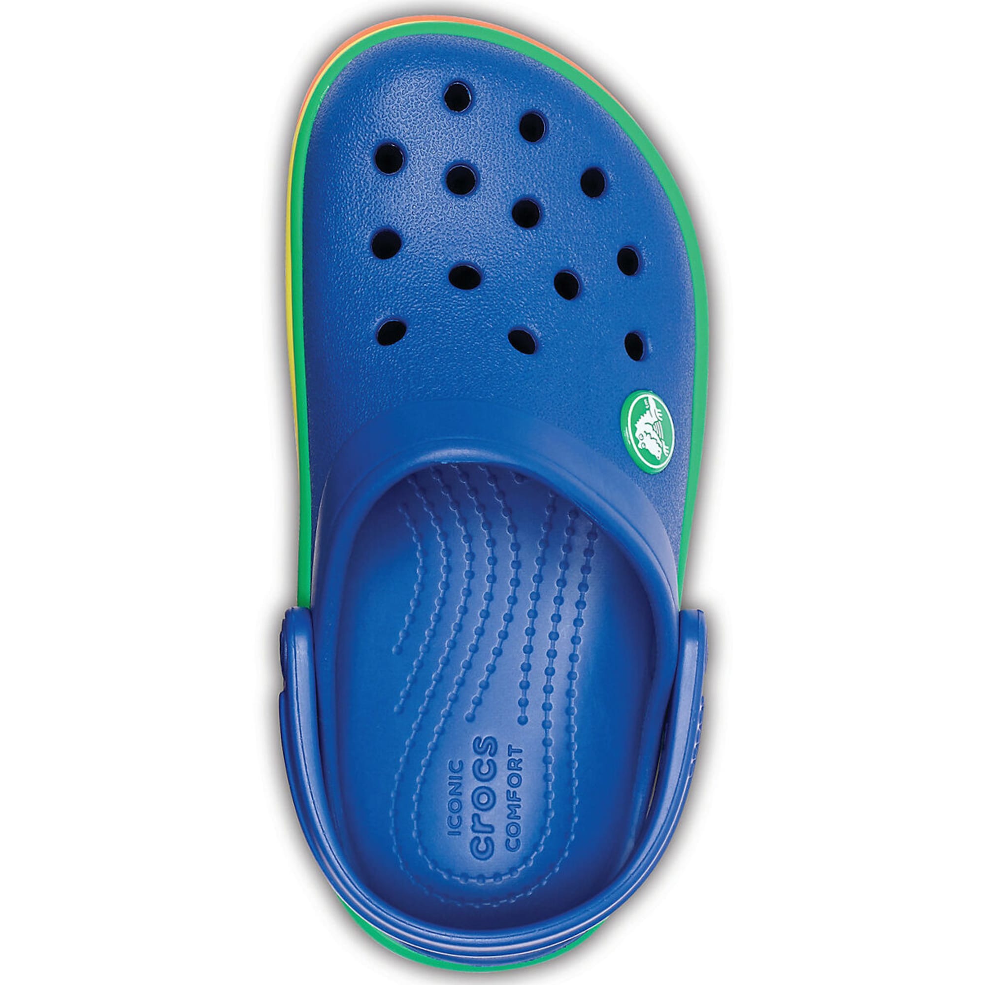 Crocs crocband rainbow sales band clog