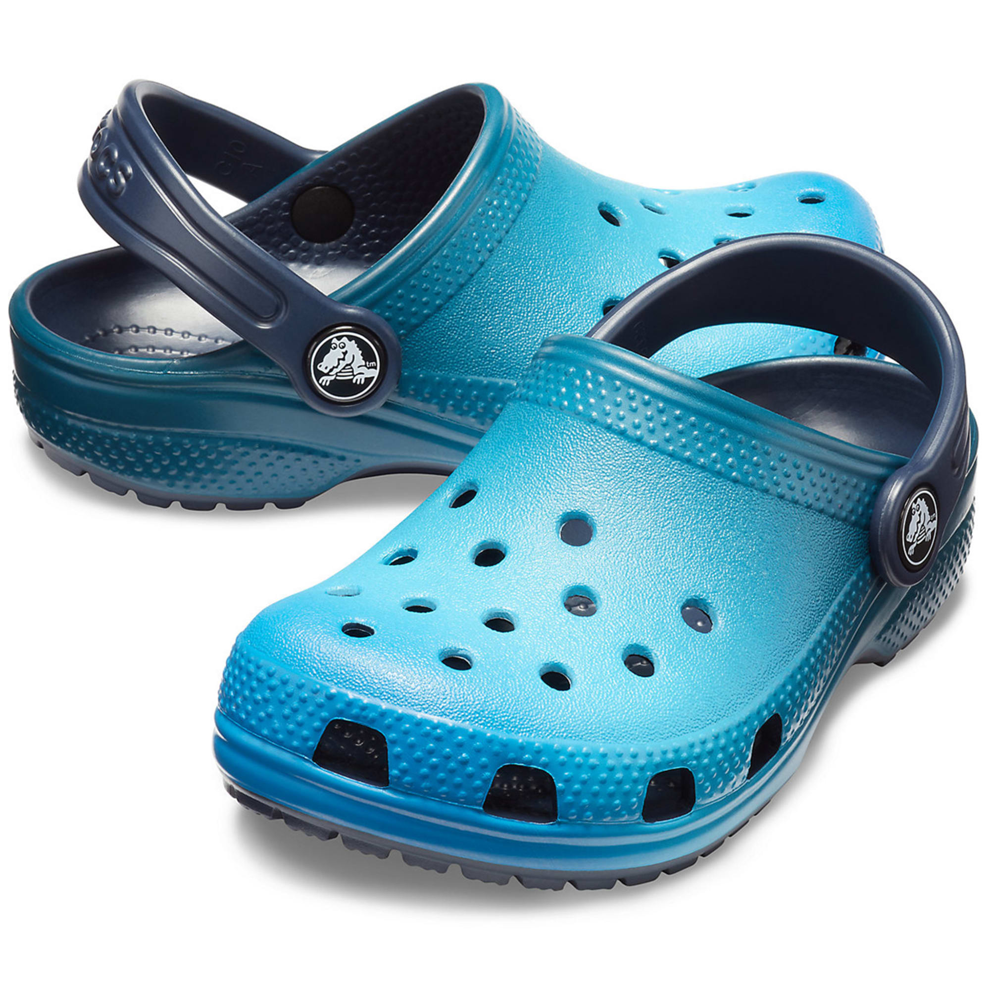 kids ombre crocs