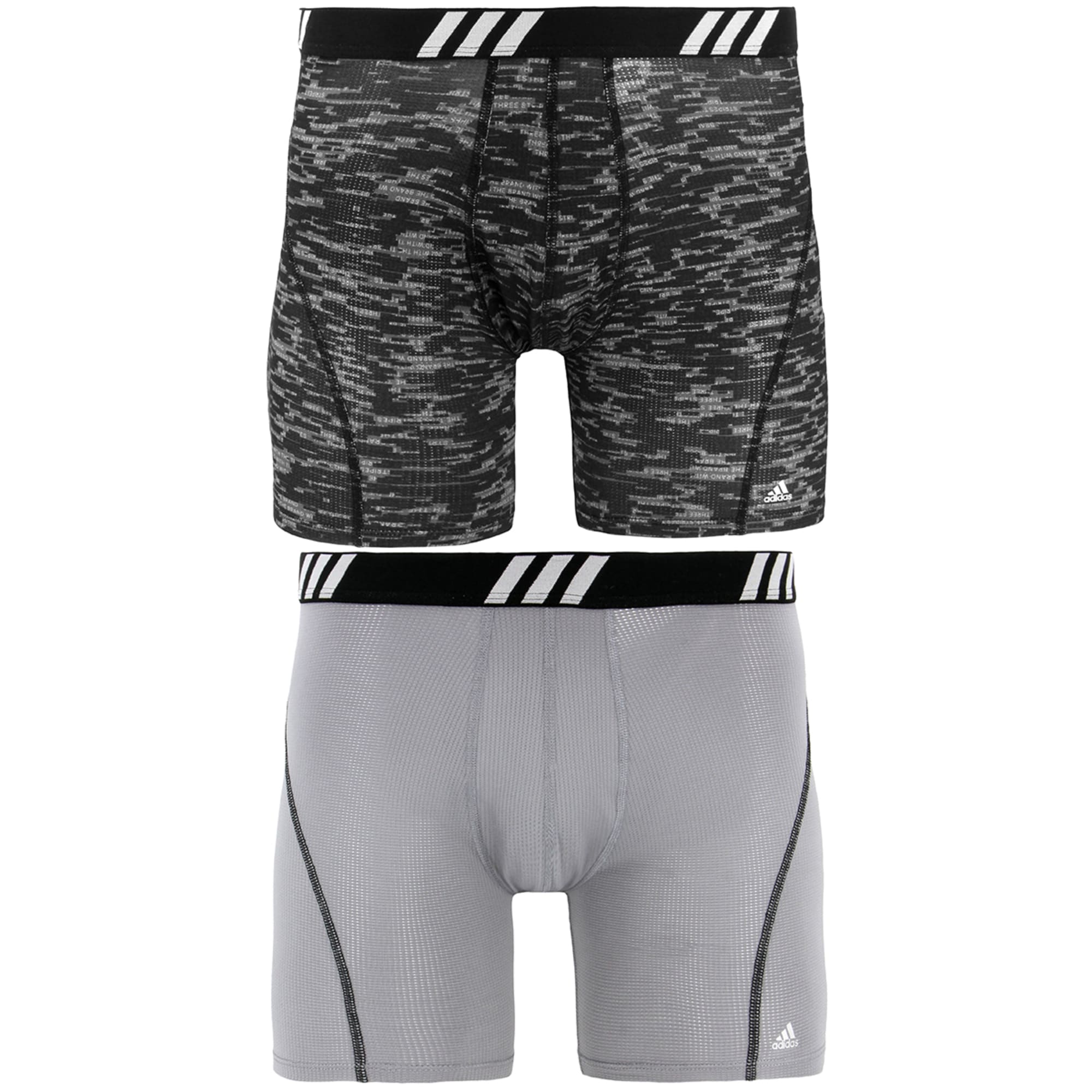 adidas Sportswear 2 PACK - Briefs - black/white/black 