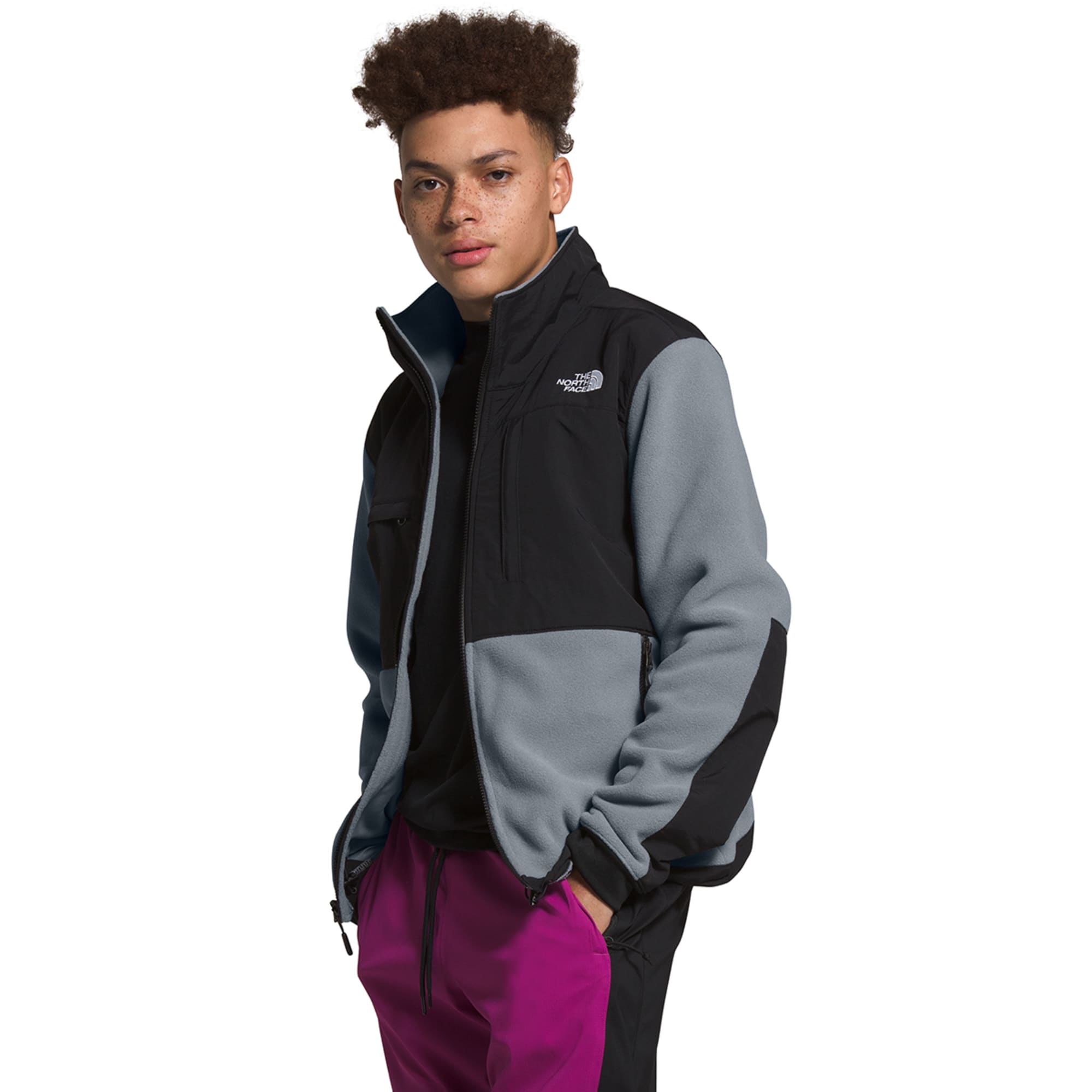 The North Face Denali 2 Jacket - Men's Recycled Charcoal Grey