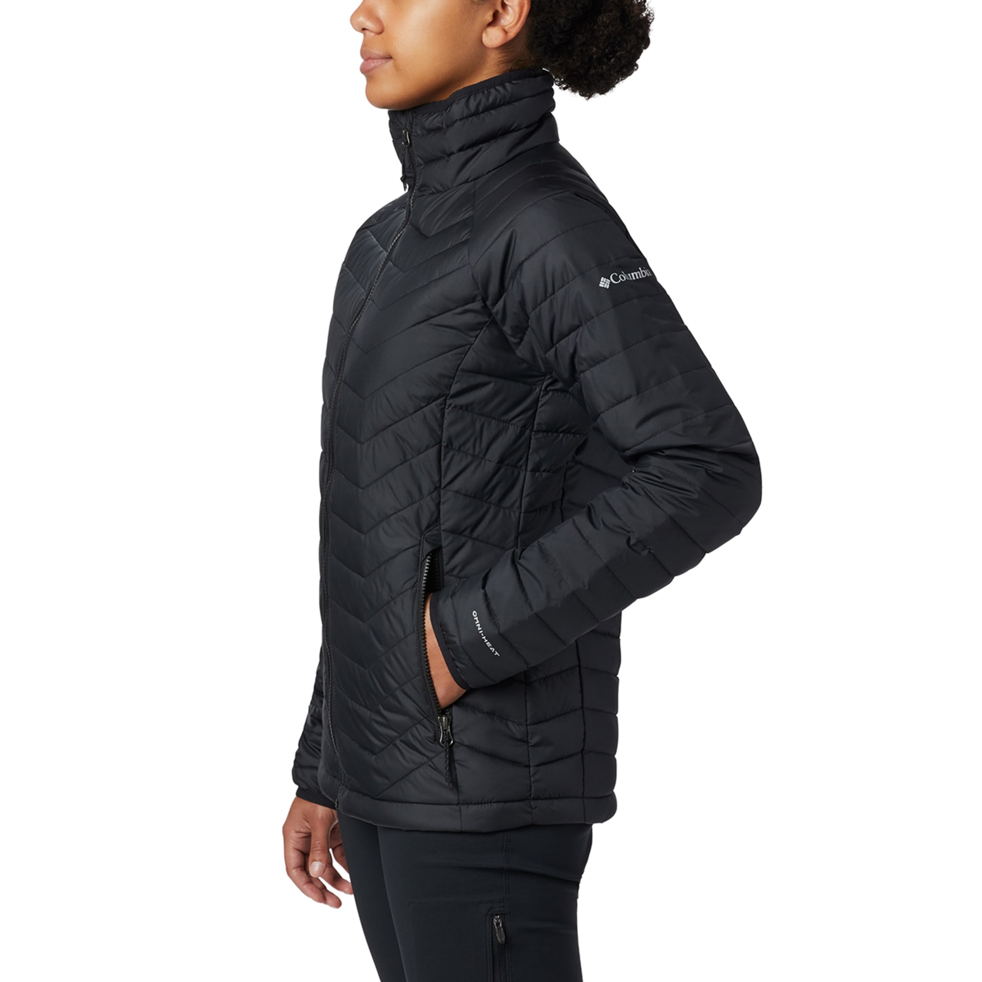 Parka Powder Lite Jacket Celeste Mujer