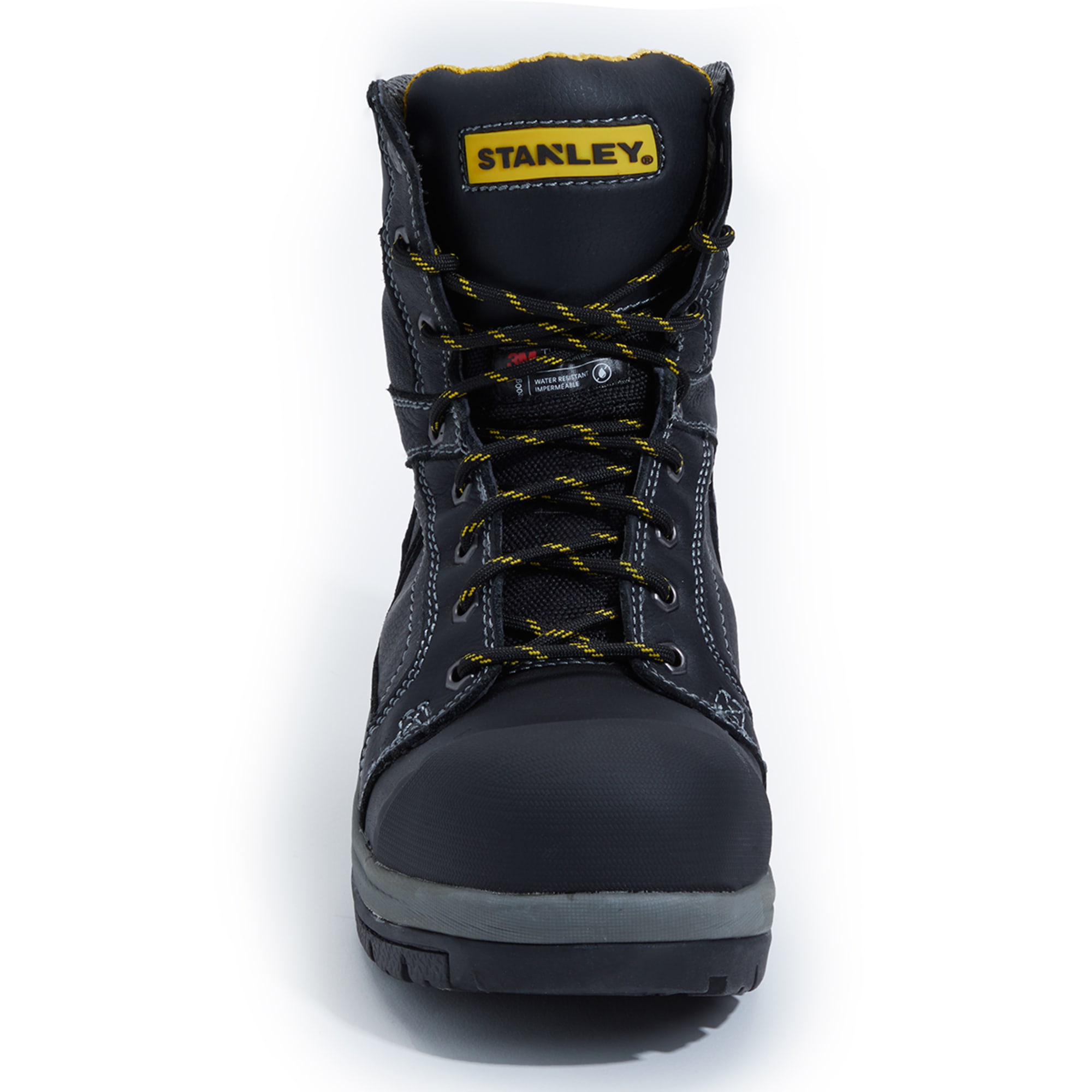 Mens Stanley (S6151S) Secure 6'' Steel Toe Black Boots (W4)