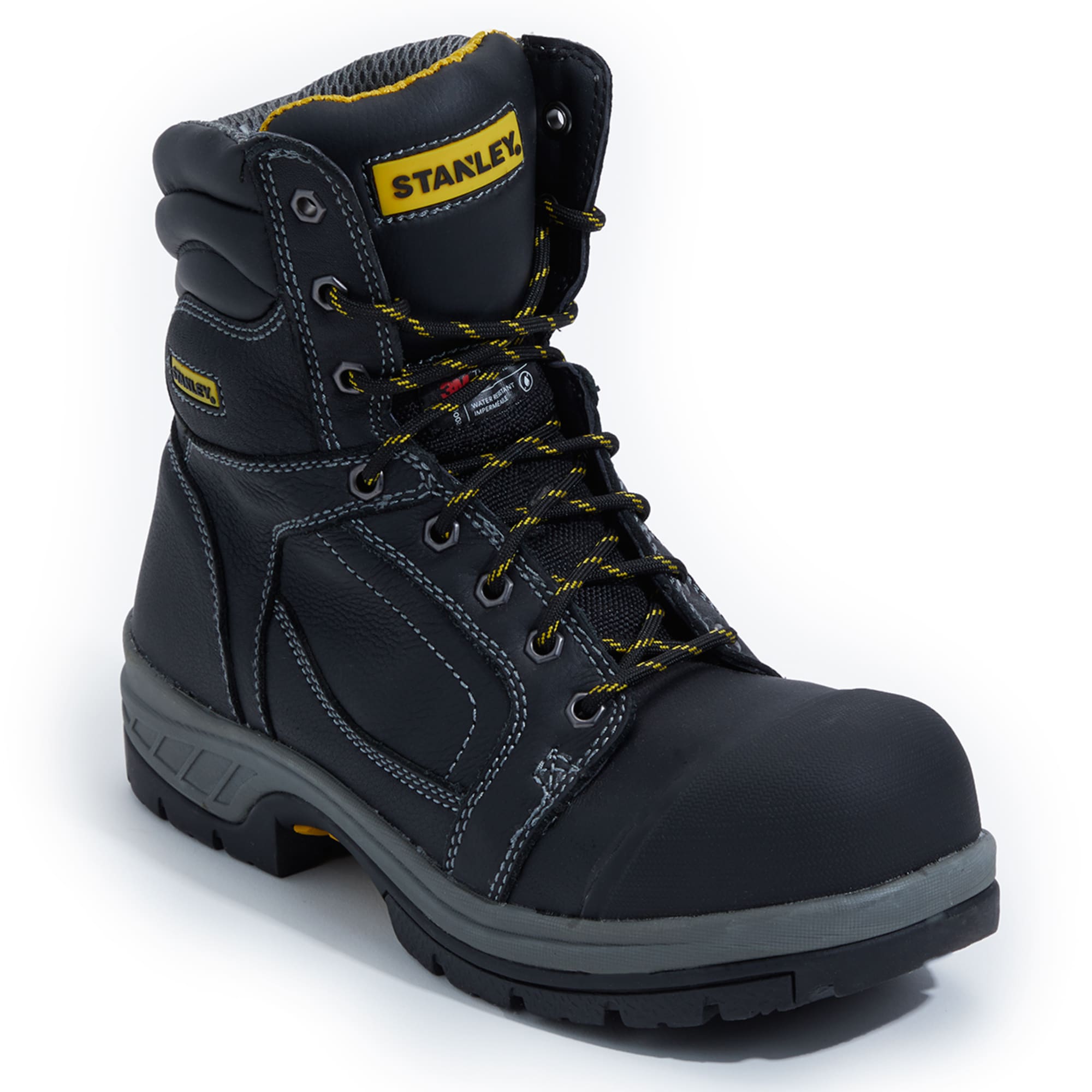 Stanley Mens Tradesman Leather Safety Boots