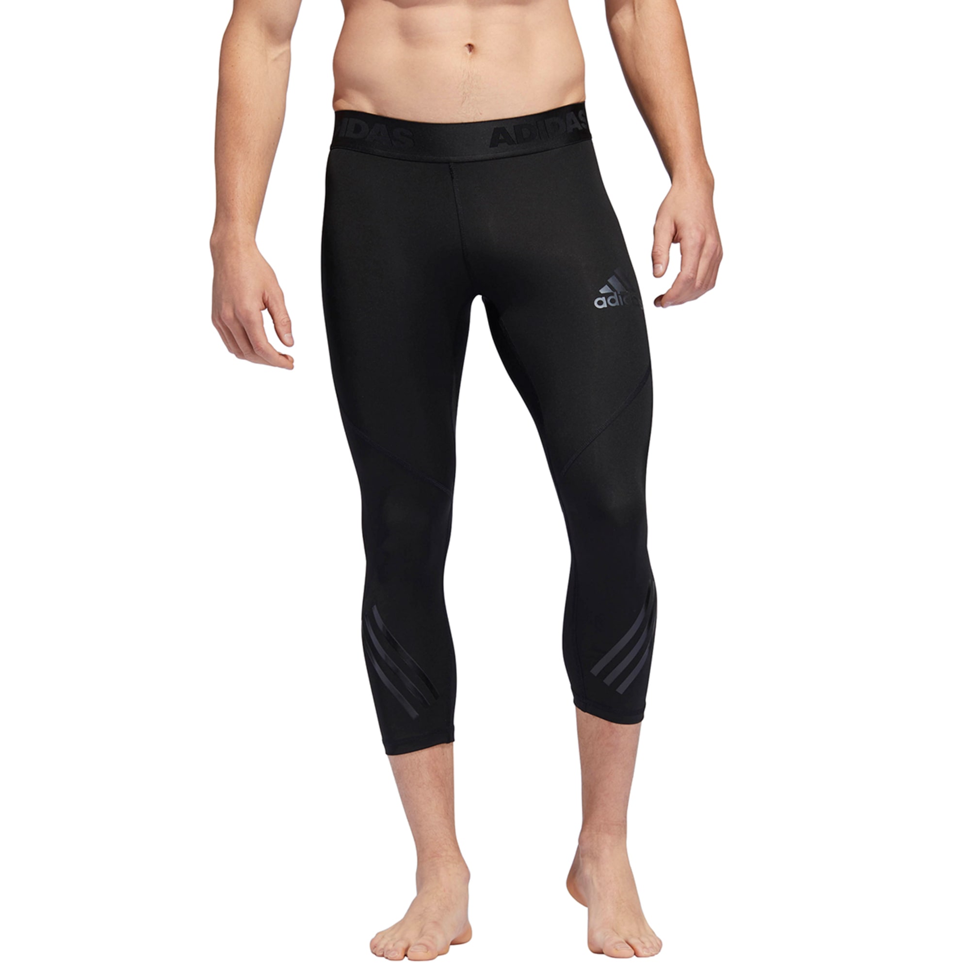 adidas Men's Alphaskin Sport Short Tights, Black, XXL/TTG 