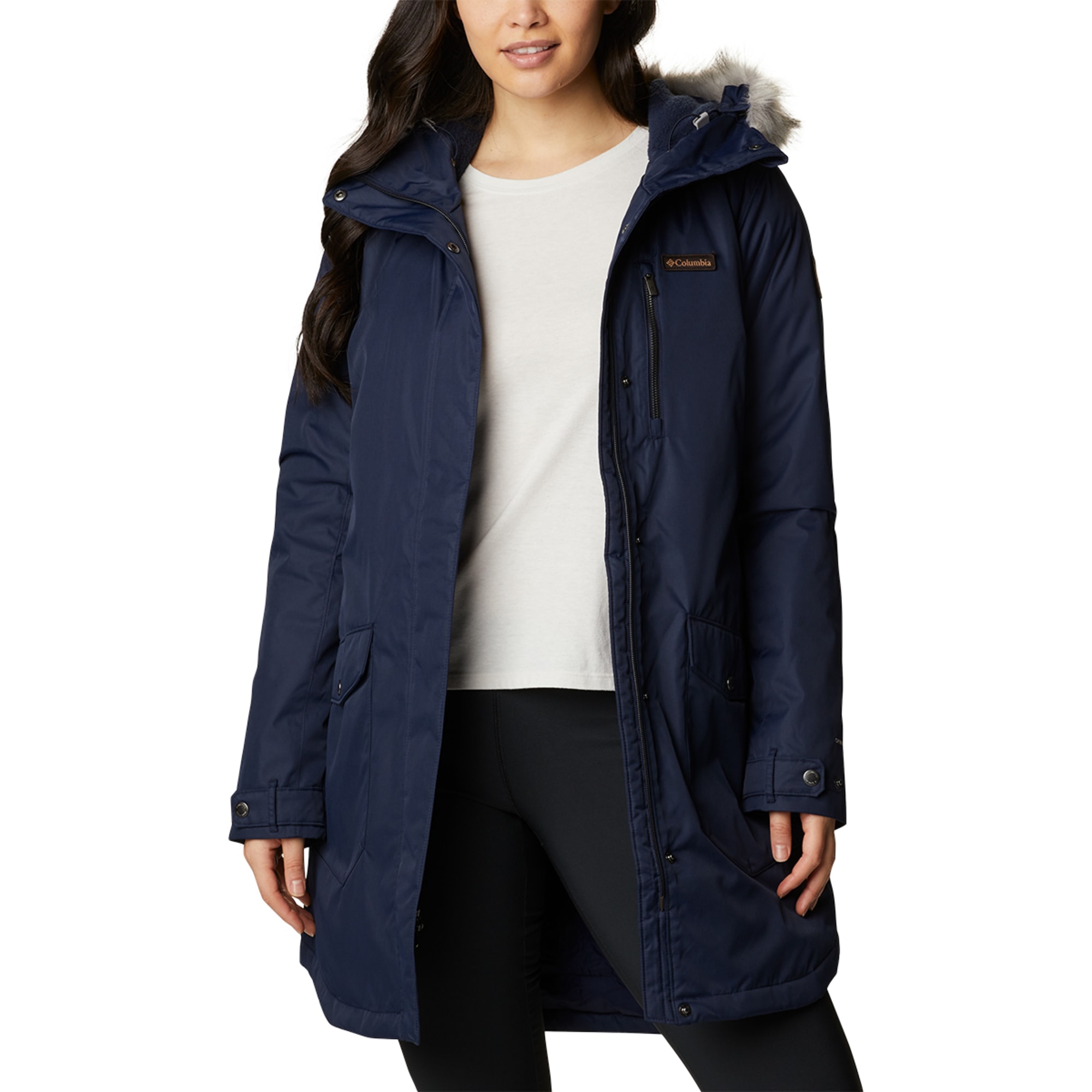 Columbia Big Girls Suttle Mountain Long Insulated Jacket - Macy's