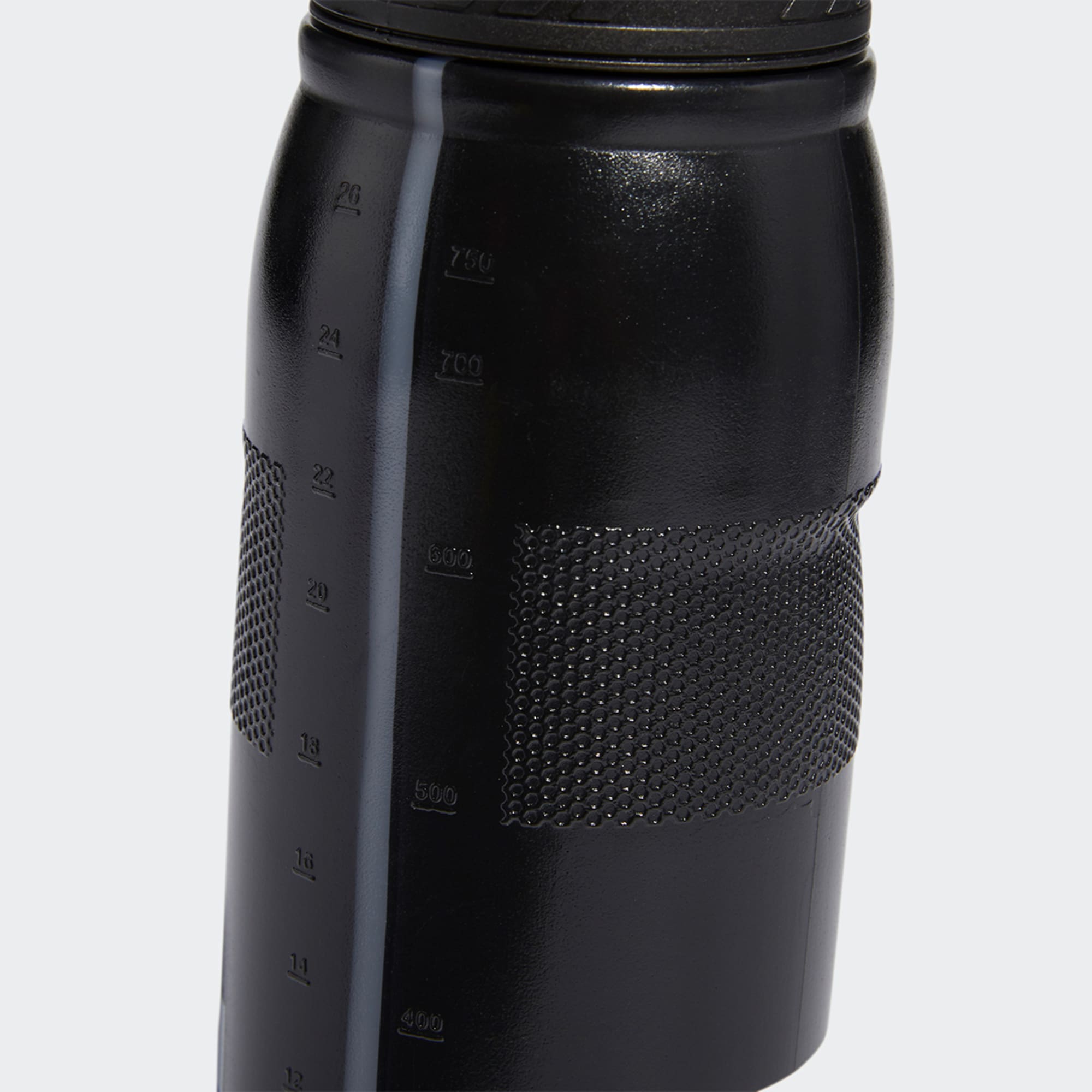 Adidas Stadium Plastic Water Bottle - Black/White