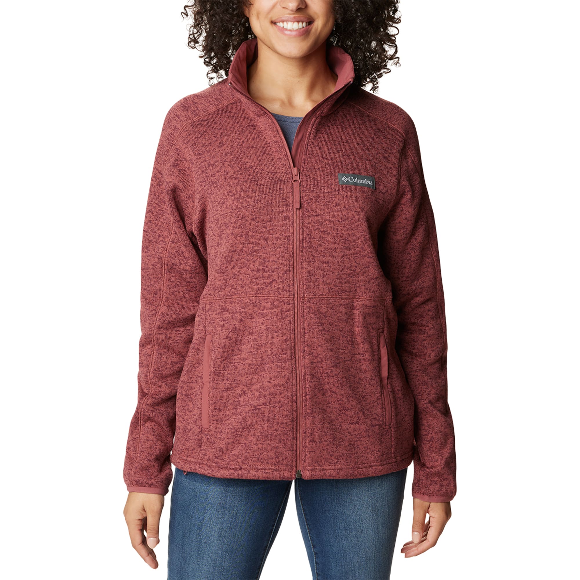 Polar Mujer W Sweater Weather Full Zip Negro Columbia - Columbia