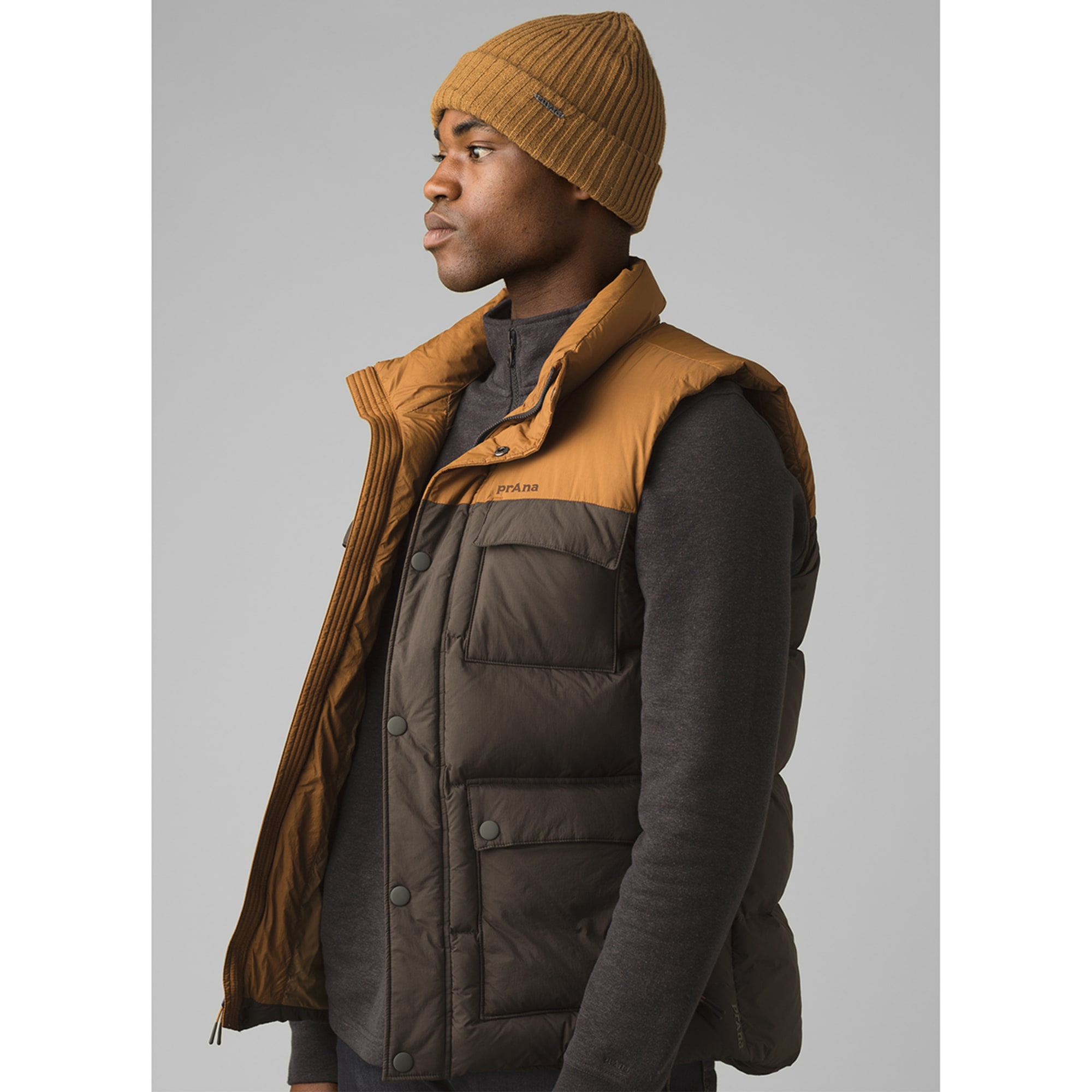 PRANA Men's Red Slate Vest - Eastern Mountain Sports