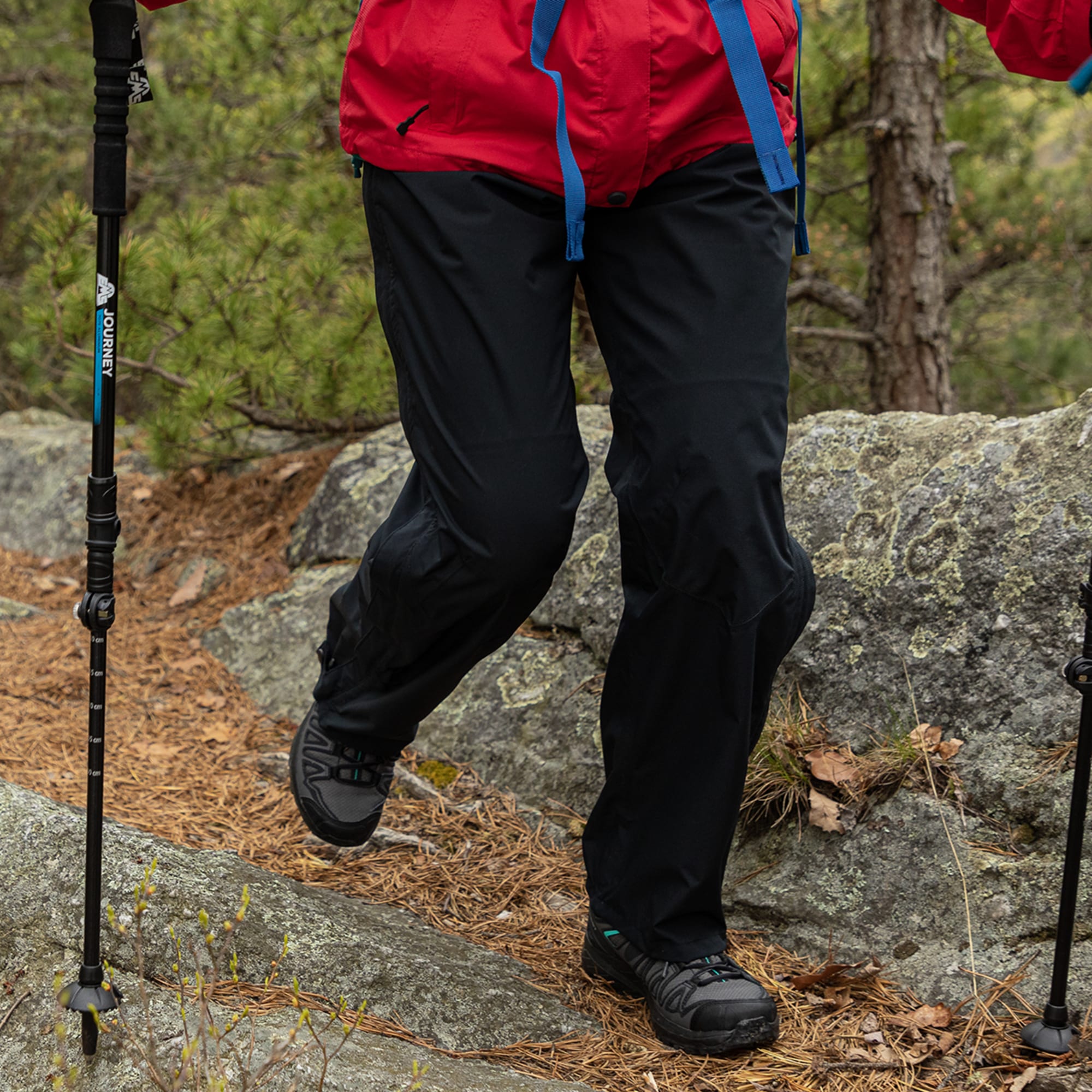 EMS Women's Thunderhead Peak Full-Zip Rain Pants - Eastern Mountain Sports