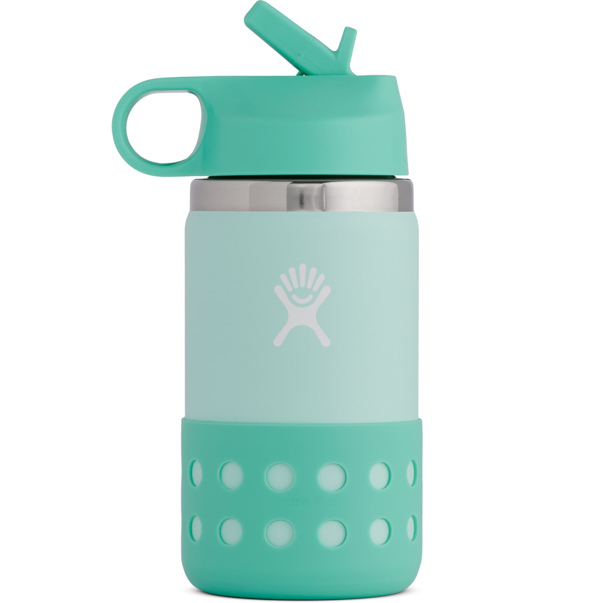 Hydro Flask 12 oz Kids Wide Mouth Straw Lid Bottle Firefly