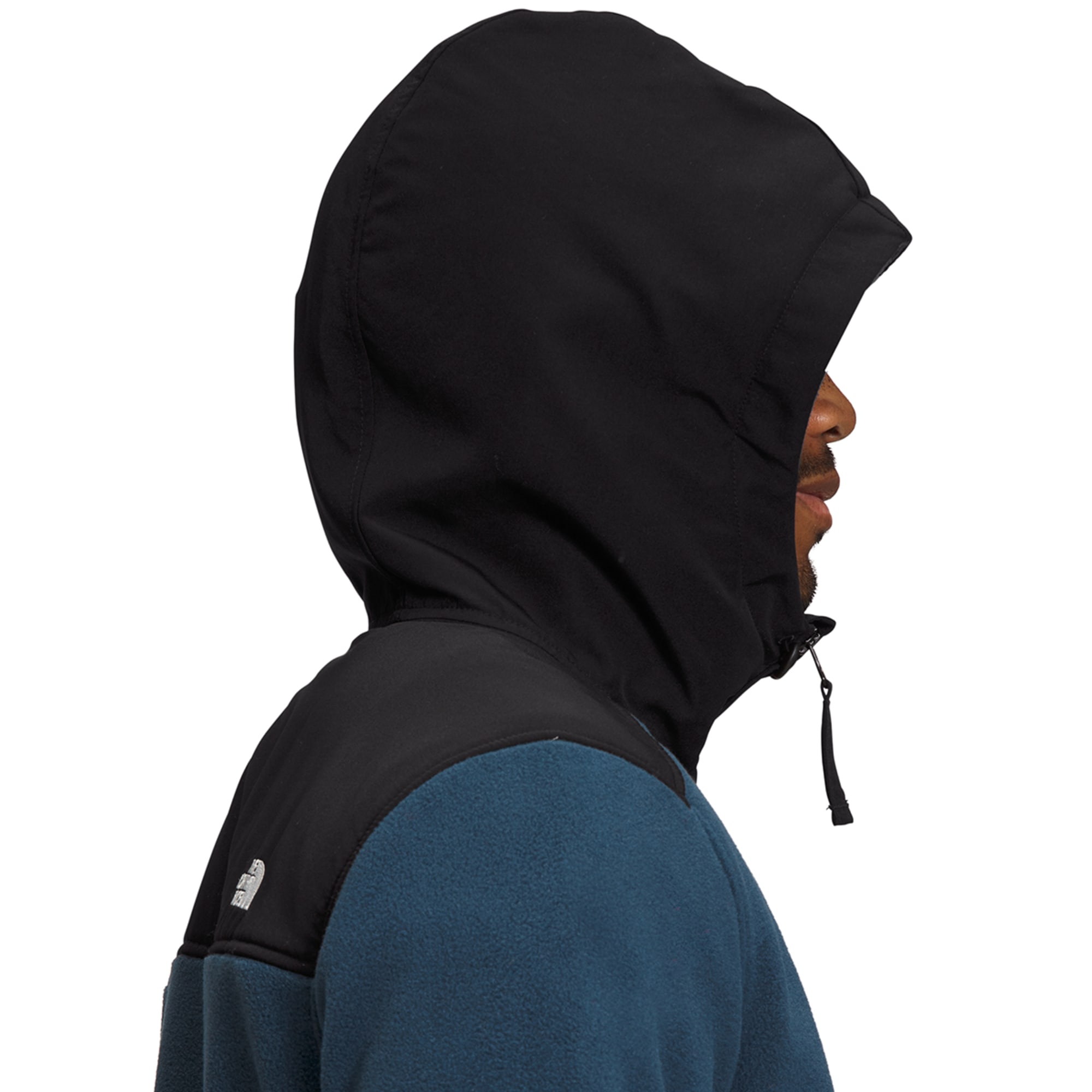 THE NORTH FACE-M ALPINE POLARTEC 200 F/Z HOODED JKT SHADY BLUE/TNF BLACK -  Hiking fleece jacket