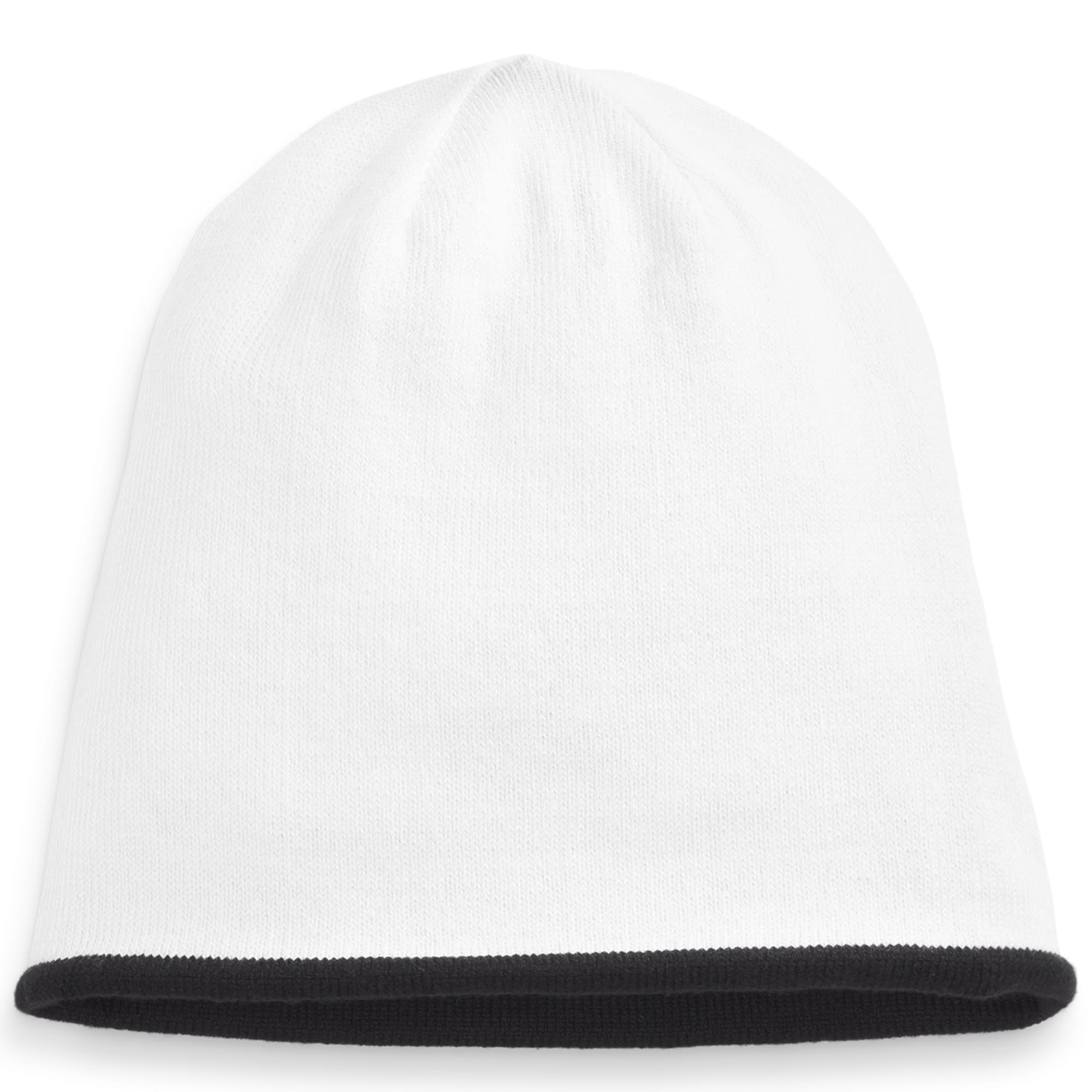 The North Face - Bonnet Réversible Highline Noir Blanc