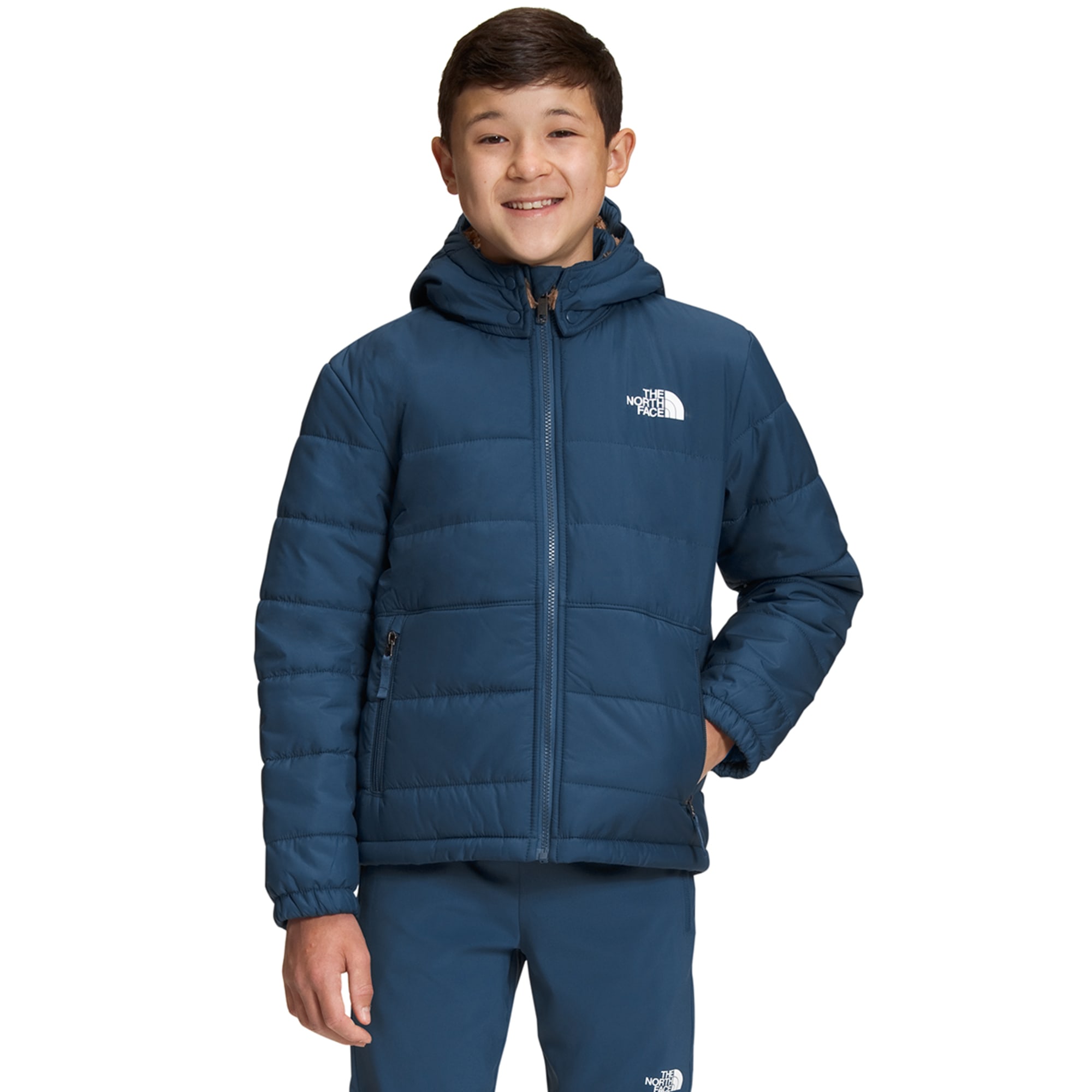 THE NORTH FACE Kids' Mount Chimbo Reversible Full-Zip Hooded