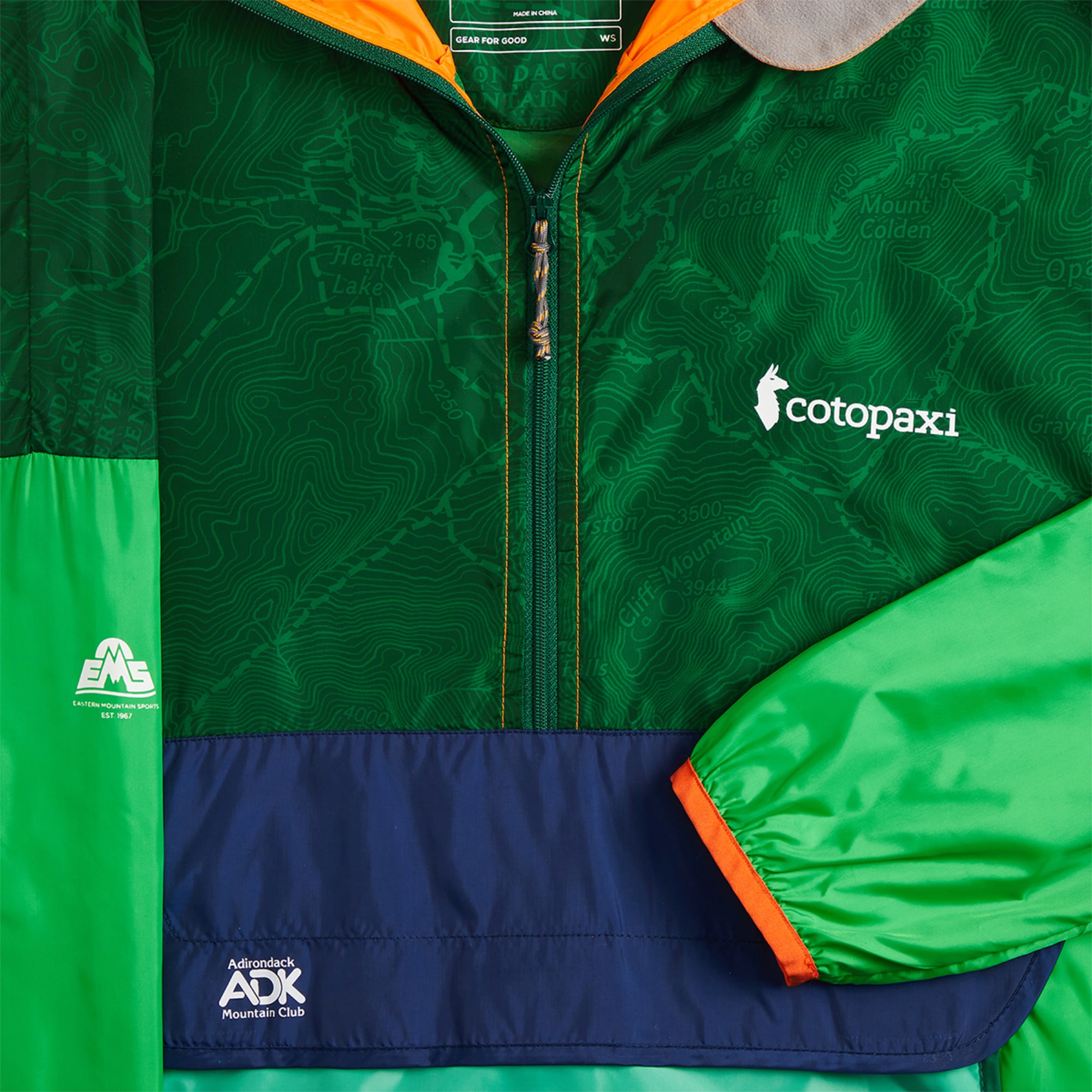 Cotopaxi Unisex Teca Half-Zip Windbreaker - High Mountain Sports