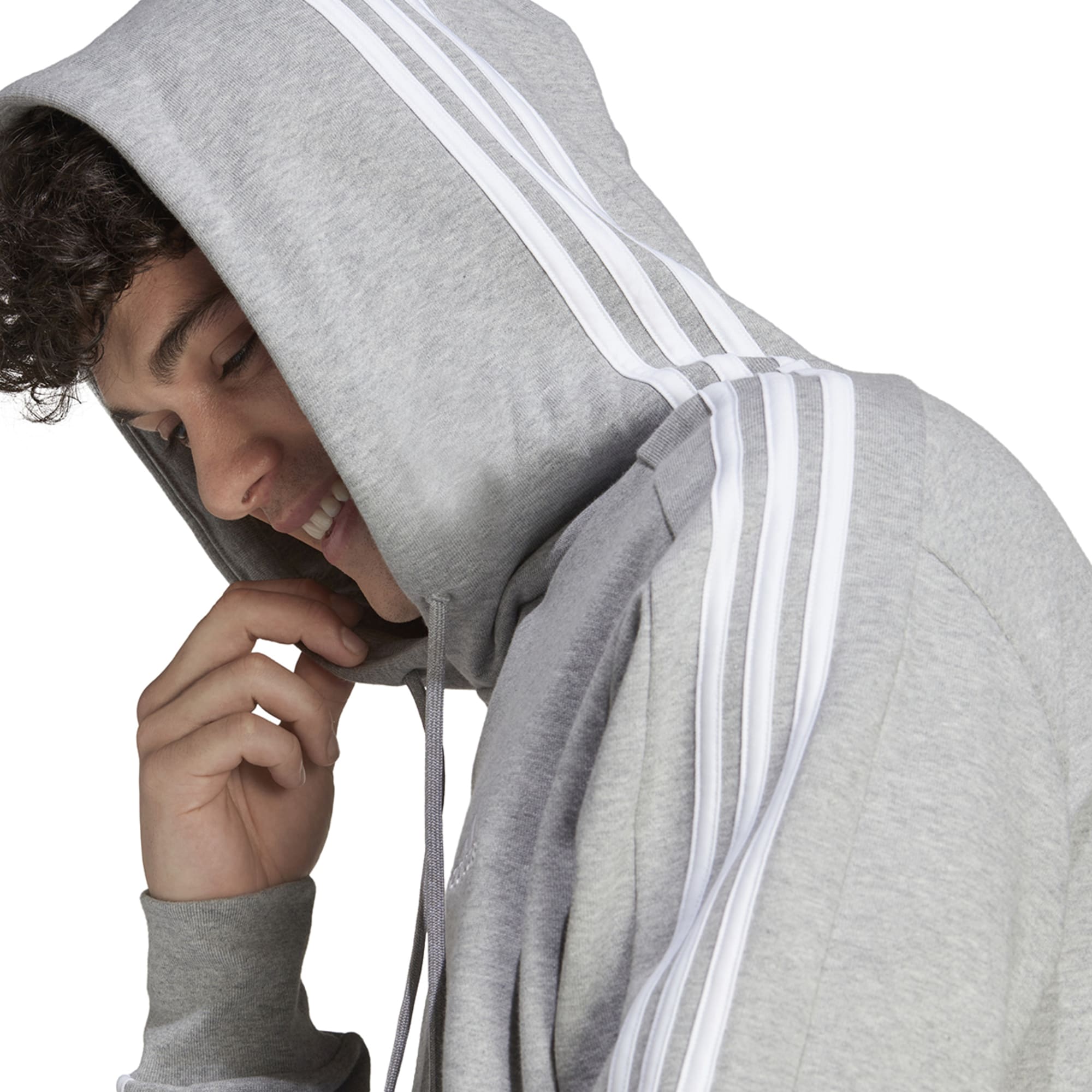 Sweat homme Adidas Essential Hoody blanc Taglia S Couleur Blanc