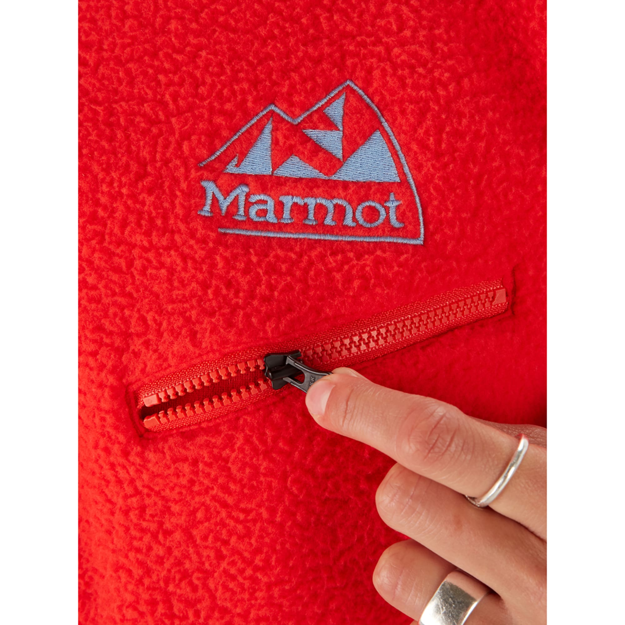 Marmot 94 E.C.O. Recycled Fleece - Women's, Victory Red — Womens