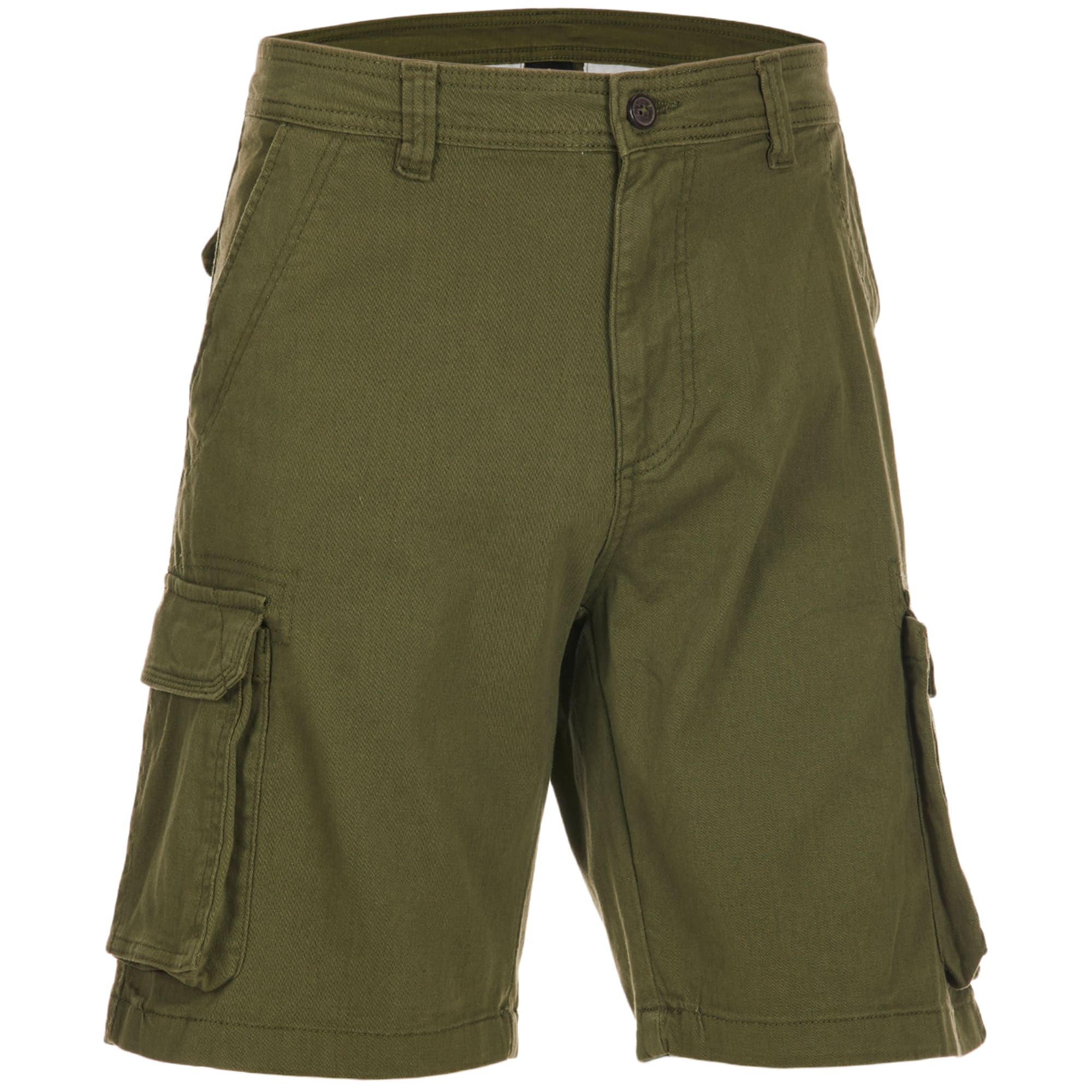 NWT True Nation Cargo Shorts Mens Big 50 Olive Green Hiking Broken In  50x10.5