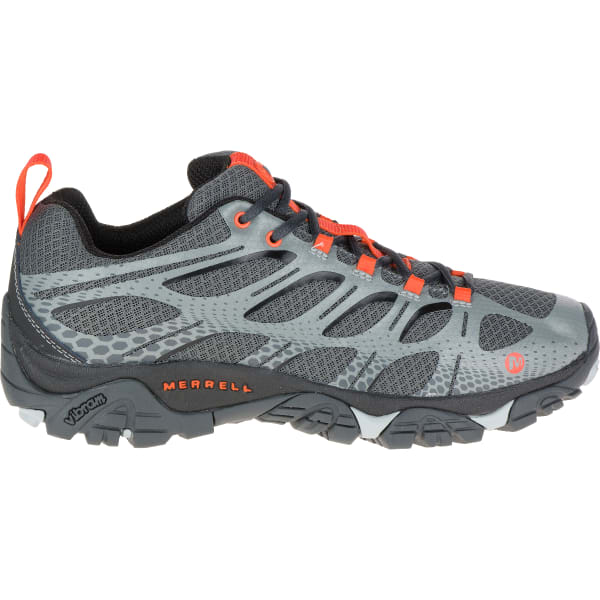 MERRELL Men's Moab Edge Sneaker, Grey