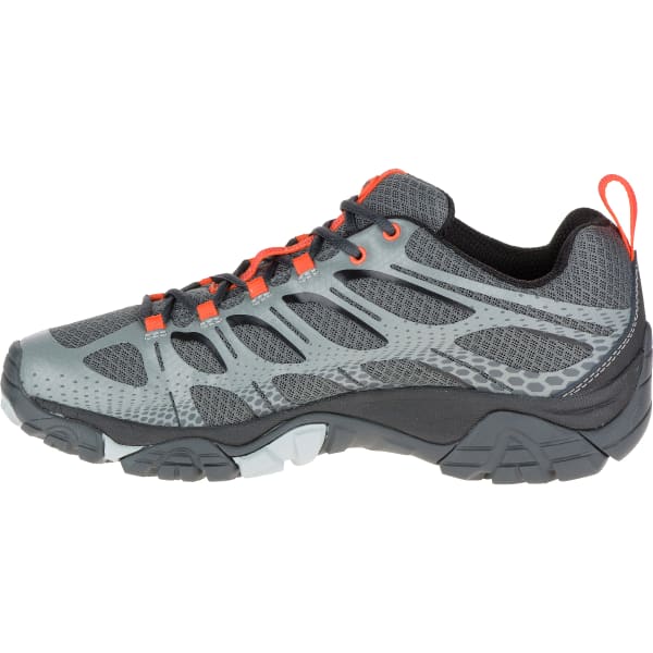 MERRELL Men's Moab Edge Sneaker, Grey