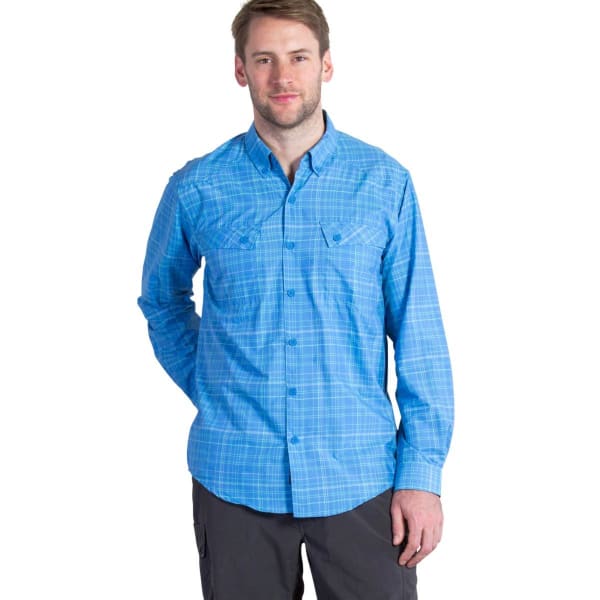 EXOFFICIO Men's Minimo Plaid Shirt, L/S