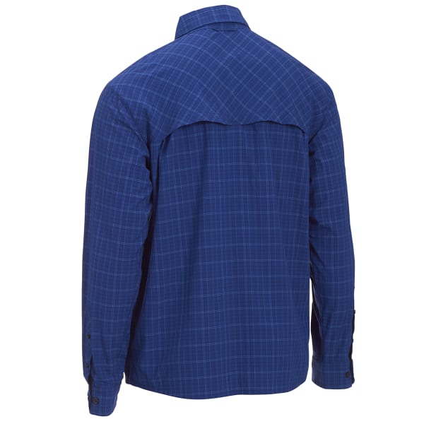 EMS Men's Journey Long-Sleeve Plaid Shirt