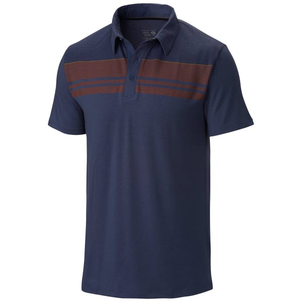 MOUNTAIN HARDWEAR Men's DrySpun Stripe Polo, S/S