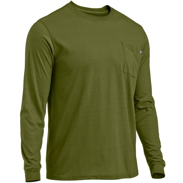 EMS Men's Techwick Vital Long-Sleeve Pocket Tee