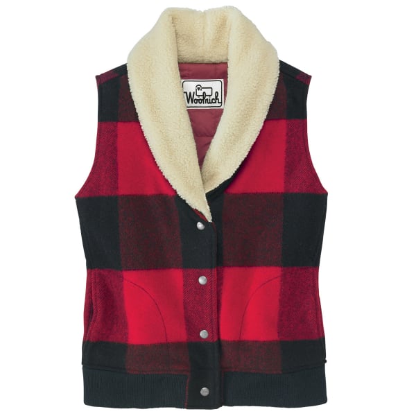 WOOLRICH Women's Giant Buffalo Wool Vest