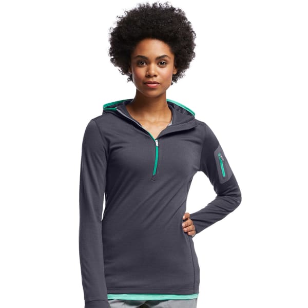 ICEBREAKER Women's Terra Half Zip Long-Sleeve Hoodie