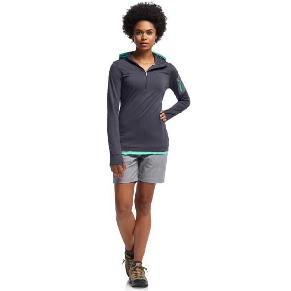 ICEBREAKER Women's Terra Half Zip Long-Sleeve Hoodie