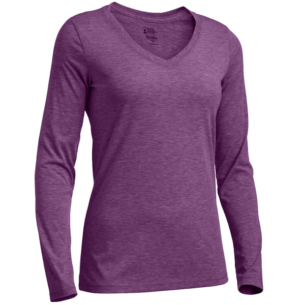 EMS Women's Techwick Vital Long-Sleeve V-Neck Tee