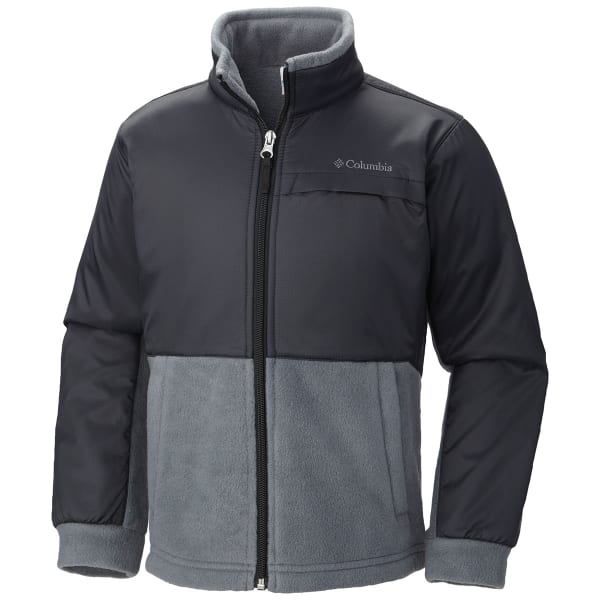 COLUMBIA Boys' Steens Mountain   Overlay Fleece