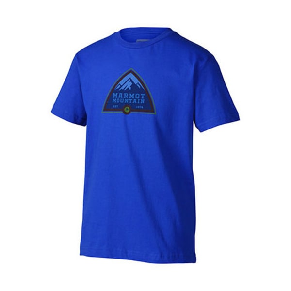 MARMOT Boys' Tioga Pass Short-Sleeve Tee