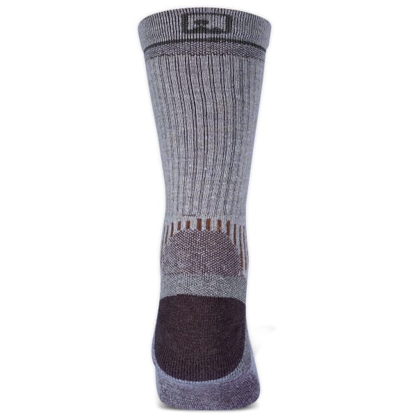 EMS Men's Fast Mountain Lightweight Merino Wool Crew Socks, Khaki