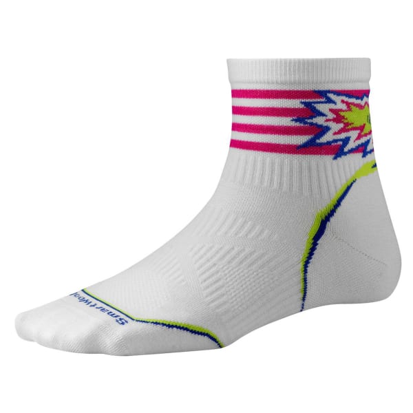 SMARTWOOL Women's PhD Cycle Ultra Light Pattern Mini Socks