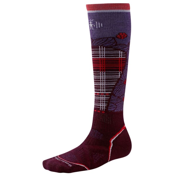 SMARTWOOL Women's PhD Ski Medium Pattern Socks