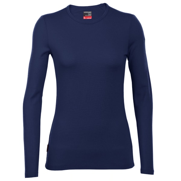 ICEBREAKER Women's Tech Top Midweight Crew, L/S