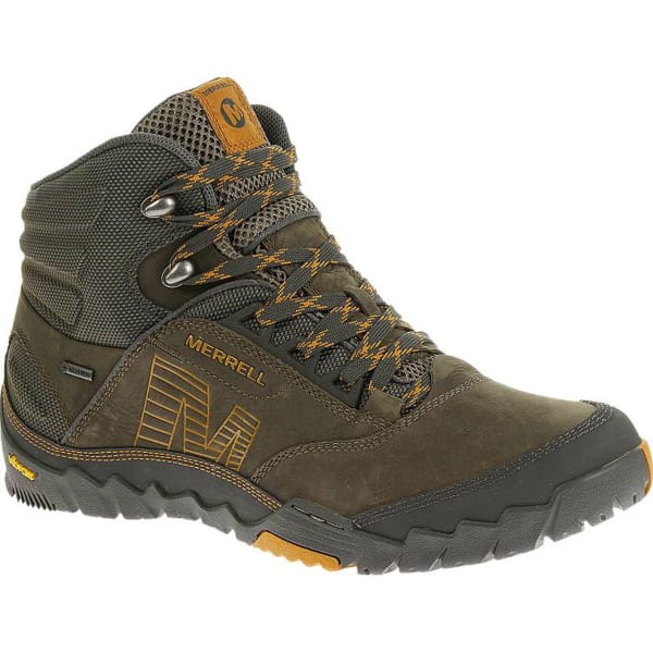 MERRELL Men's Annex Mid GTX Hiking Boots, Merrell Stone - Eastern ...