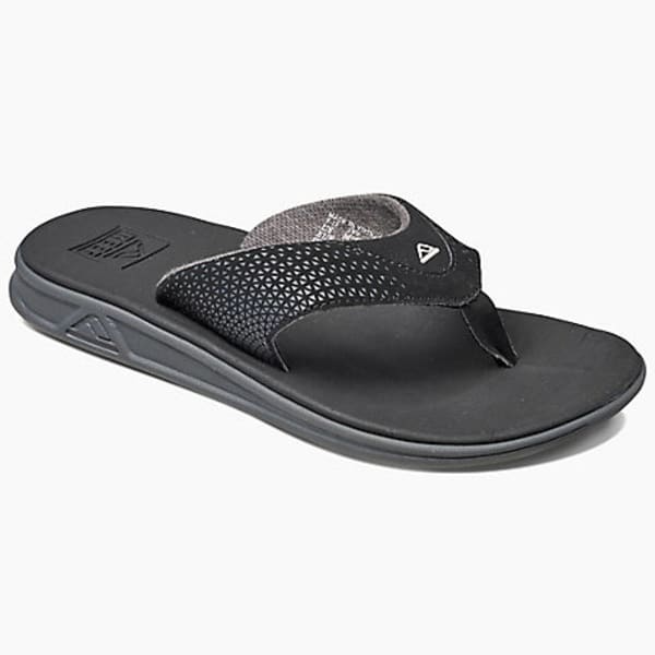 REEF Men's Reef Rover Flip-Flops, Black