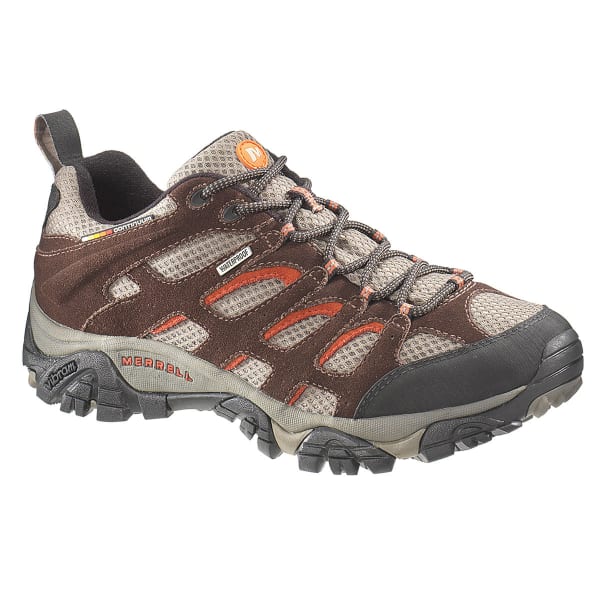 MERRELL Men's Moab WP Hiking Shoes, Espresso