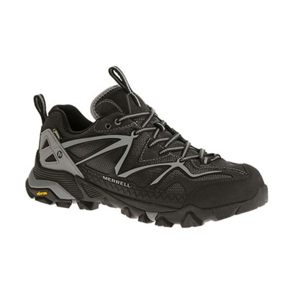 MERRELL Men's Capra Sport GTX Hiking Shoes, Black/Wild Dove - Eastern ...