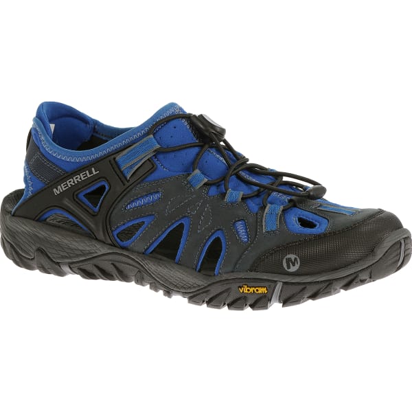 MERRELL Men's All Out Blaze Sieve Shoes, Blue Wing - Eastern Mountain ...