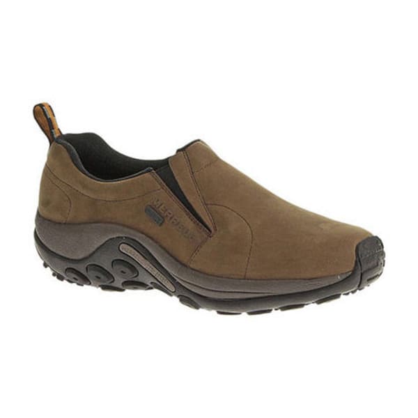 MERRELL Men's Jungle Moc Nubuck Waterproof Shoes, Brown