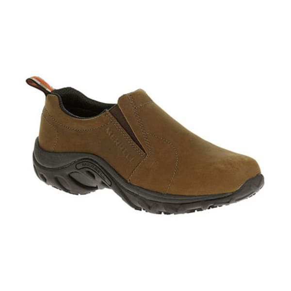 MERRELL Men's Jungle Moc Pro Grip Nubuck Shoes, Brown - Eastern ...