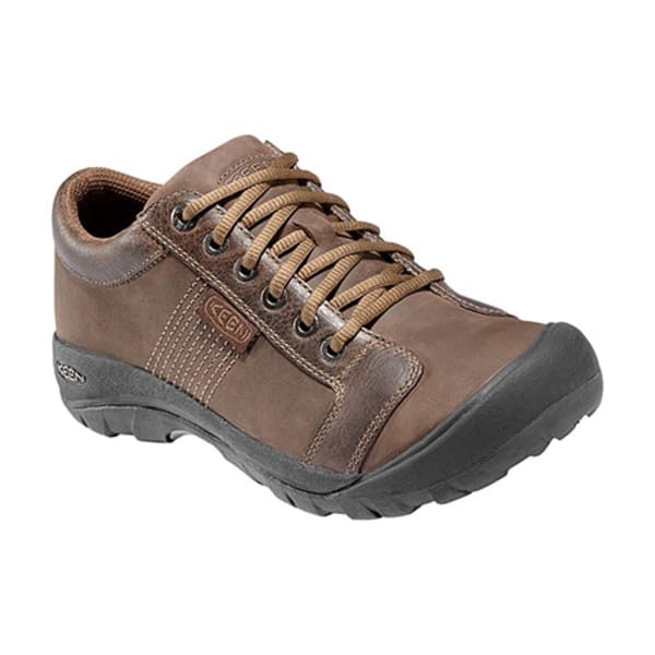 KEEN Men's Austin Lace-Up Shoes, Chocolate Brown