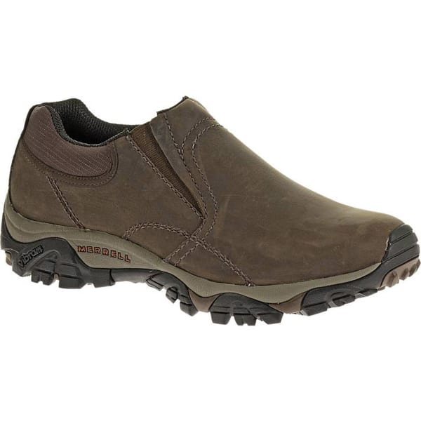 MERRELL Men's Moab Rover Moc Shoes, Espresso, Wide