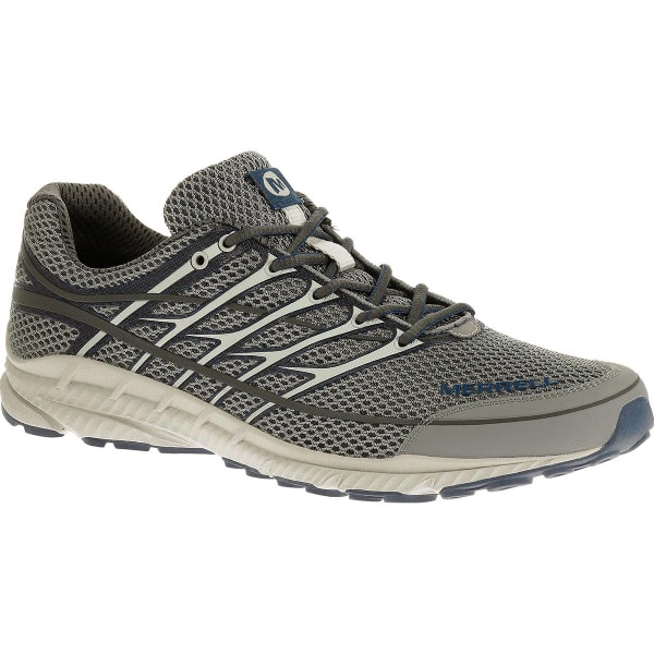 MERRELL Men's Mix Master Move 2 Trail Running Shoes, Grey/Tahoe Blue