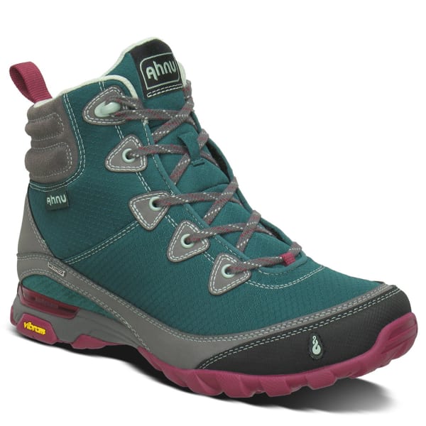 AHNU Women's Sugarpine Mid Waterproof Hiking Boots, Deep Teal