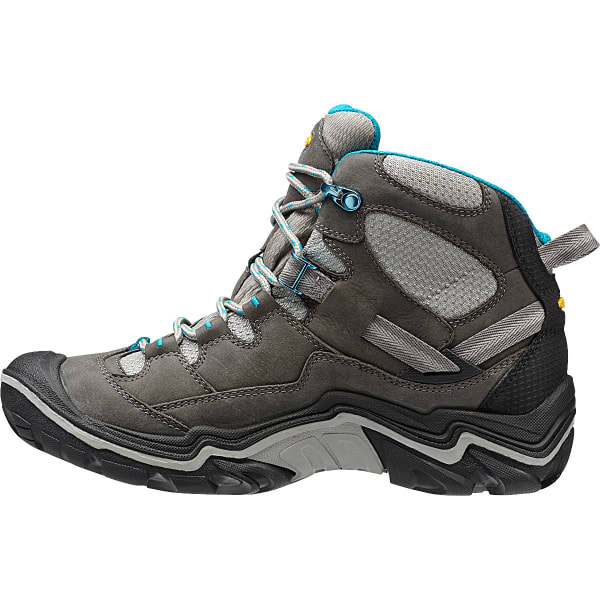 KEEN Women's Durand Mid WP Hiking Boots, Gargoyle